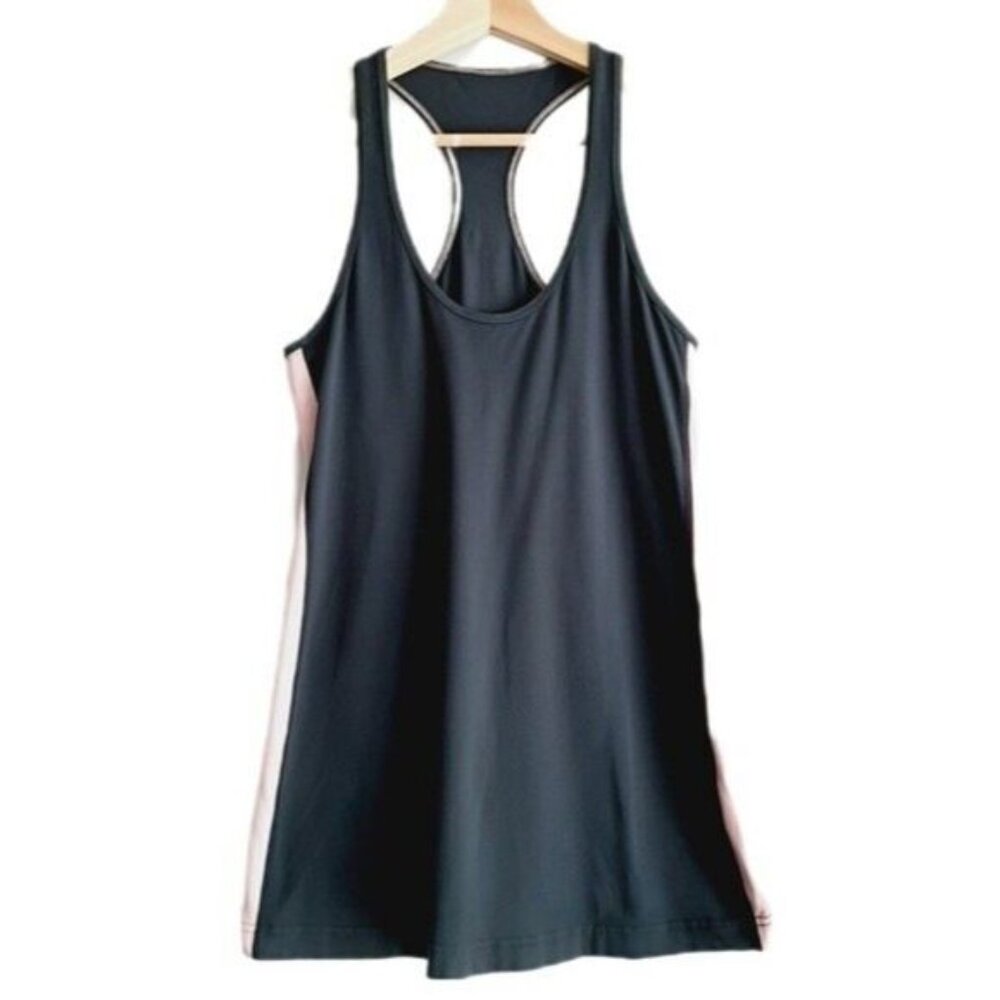 LULULEMON Athletic Tank Top Grey & Pink Sz XS
